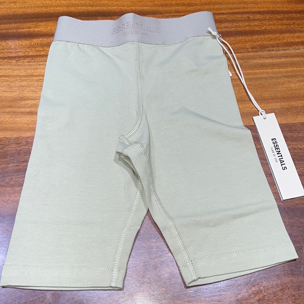 Essentials Fear Of God Sea Foam Sports Shorts